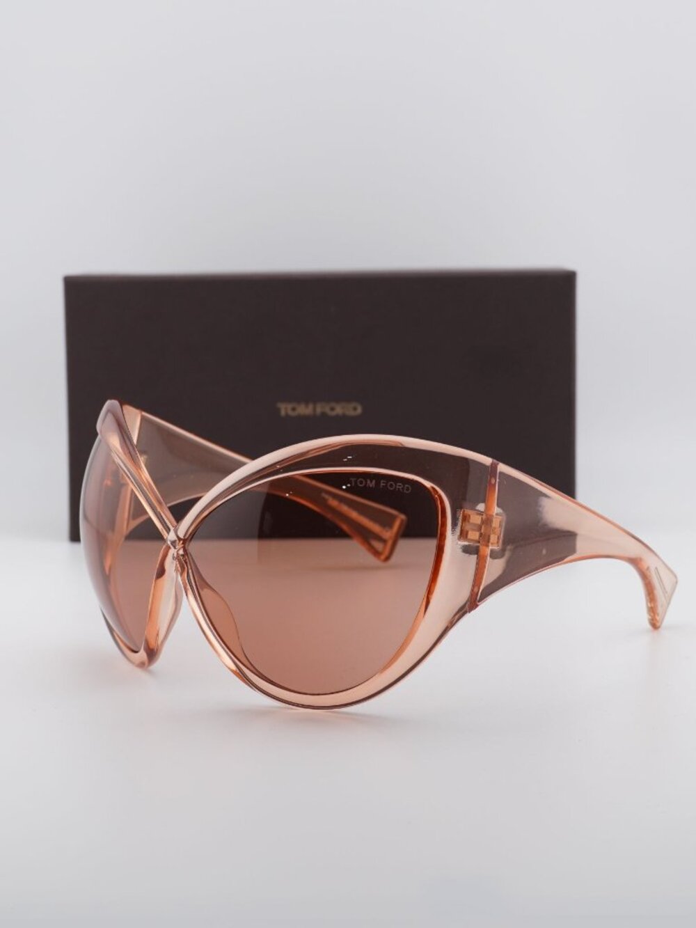 Tom Ford FT0219 72Y Butterfly Sunglasses - Shiny Pink /Pink Gradient